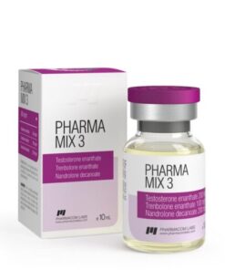 Pharma Mix 3 delivers fast, hard, and dense gains, along with peak strength progression. Users experience powerful pumps, improved vascularity..