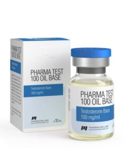 PharmaTest 100 Oil Base delivers quick strength increases, noticeable muscle fullness, and sharp performance enhancement...