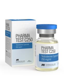 PharmaTest C 250 delivers steady lean gains, deep muscle fullness, and strong progressive strength increases. Users experience improved recovery..
