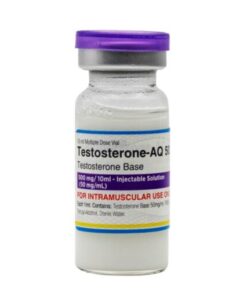 Testosterone-AQ 50 is a fast-acting testosterone suspension injectable designed for rapid strength gains, explosive muscle response, enhanced endurance, and high-intensity performance